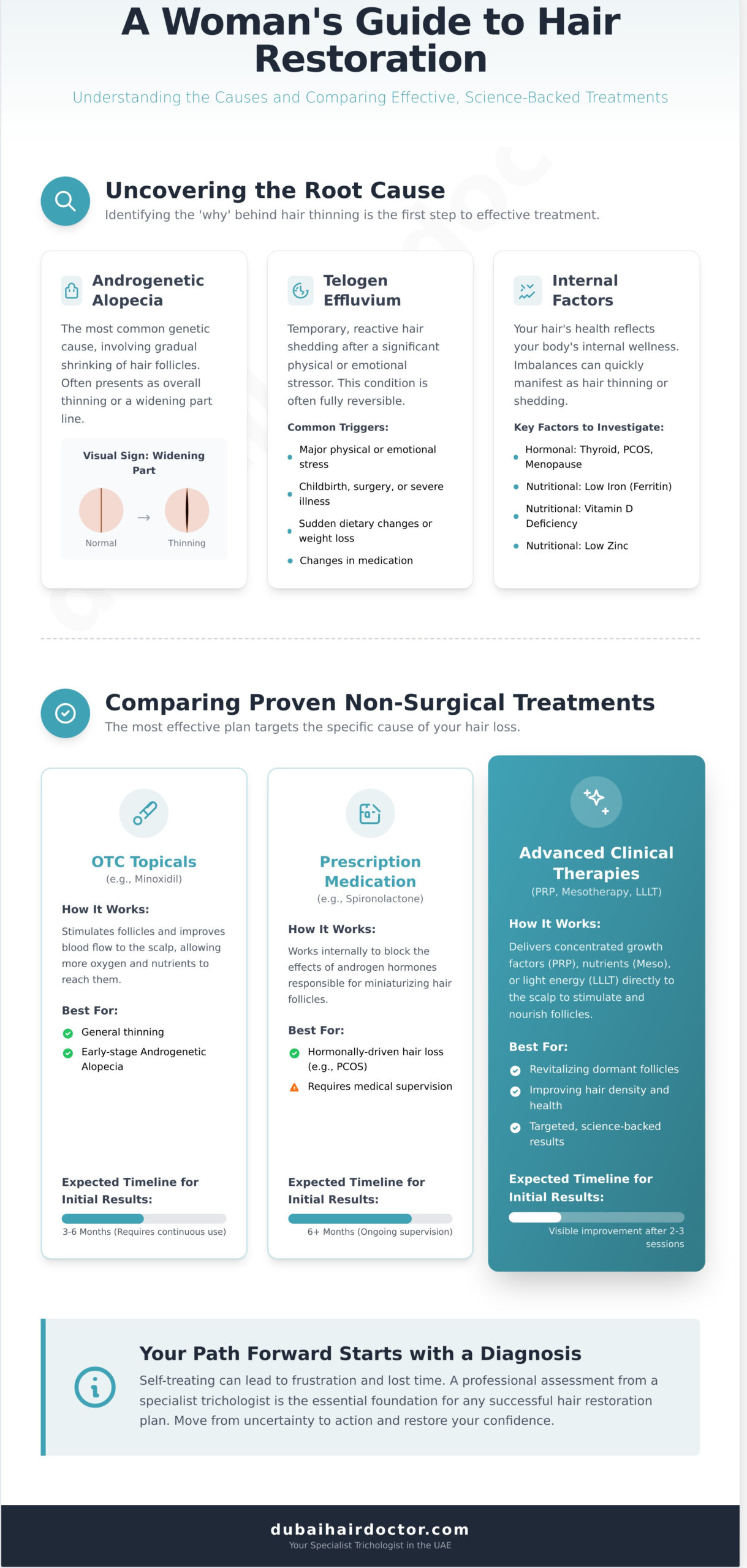 Hair Loss Treatment for Women: A Trichologist’s Guide to What Really Works