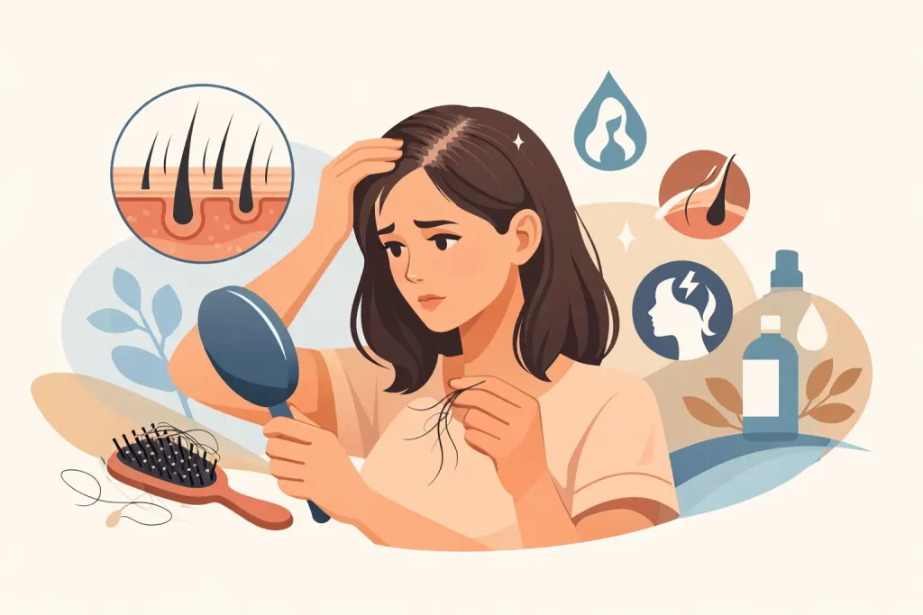 What Causes Female Hair Thinning?