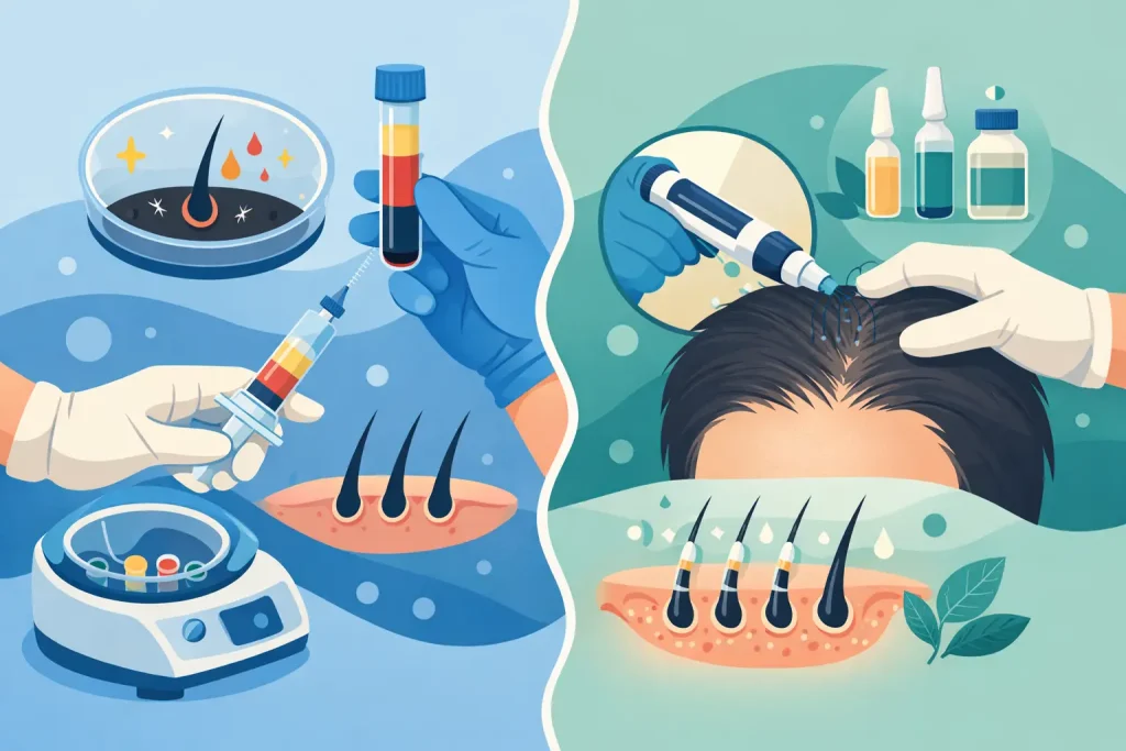 PRP vs Mesotherapy Hair: Which Is Better?