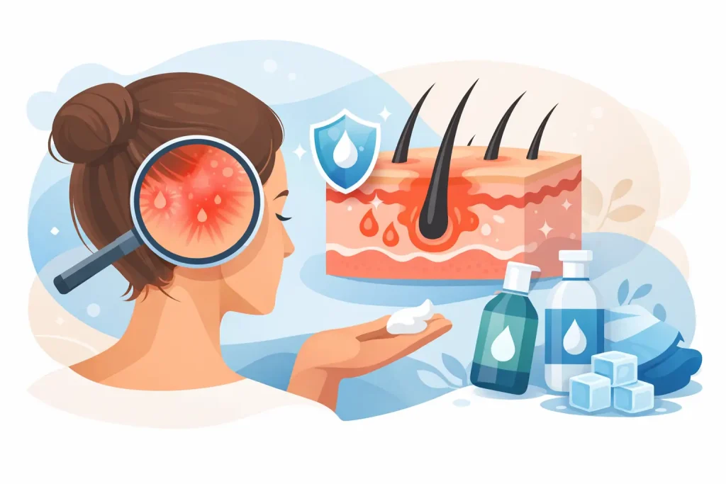 How to Treat Scalp Inflammation