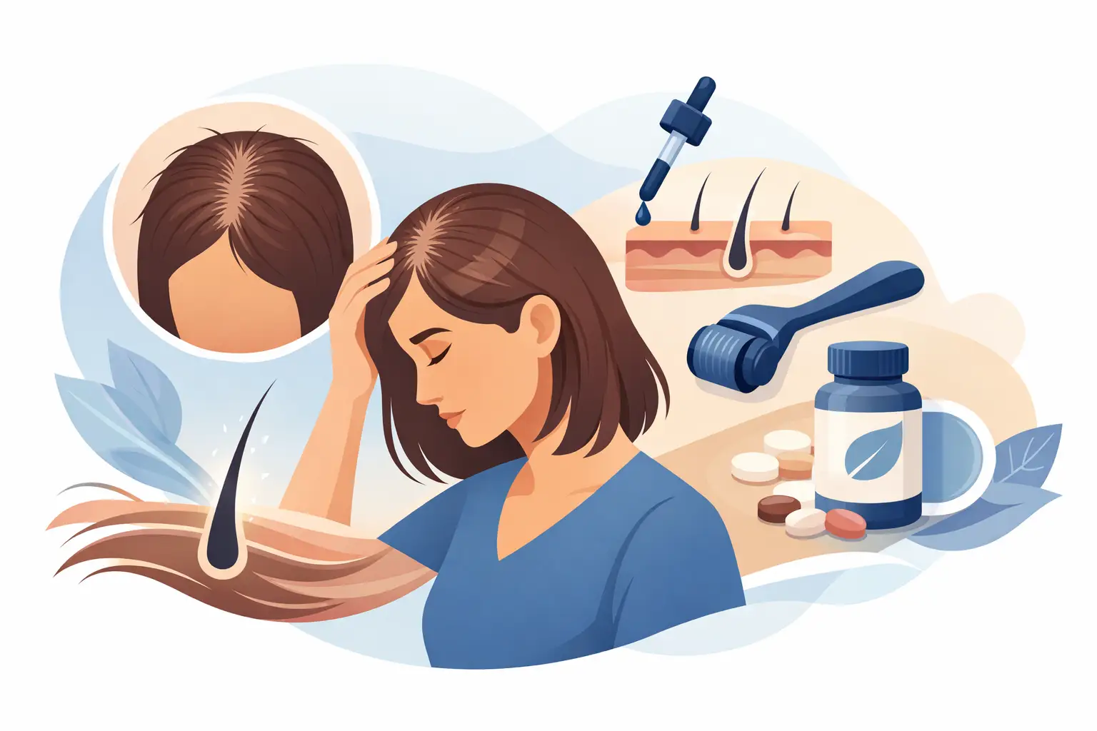Best Female Hair Thinning Treatment Options
