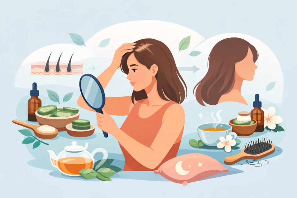 Best Home Remedies for Female Hair Loss Treatment