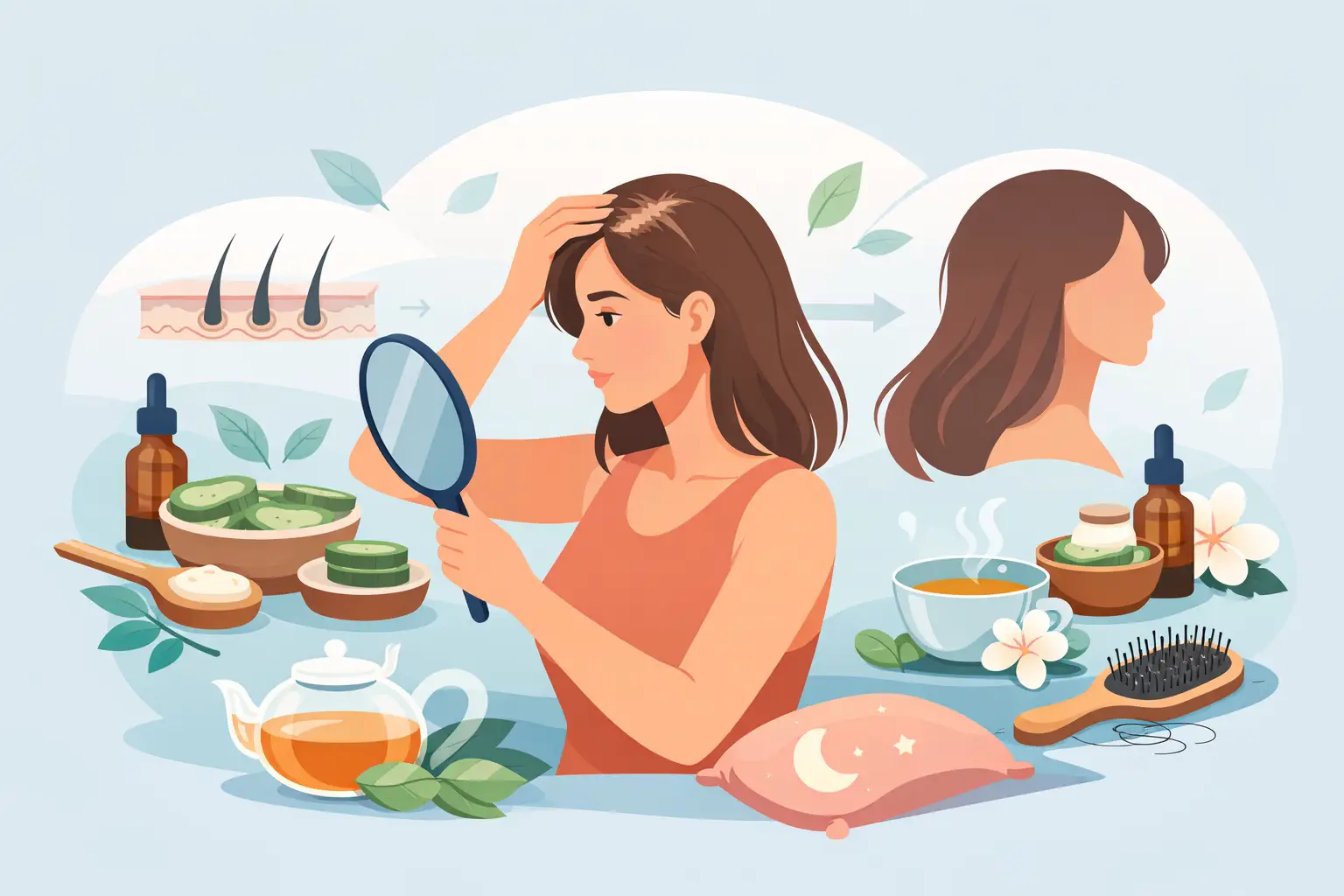 Best Home Remedies for Female Hair Loss Treatment