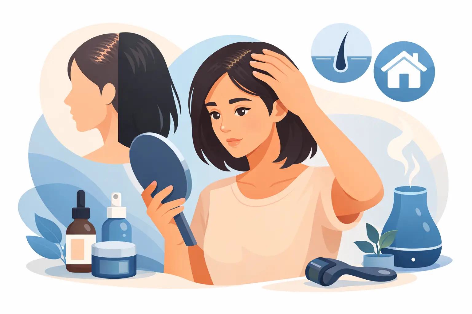 Female Hair Loss Treatment at Home