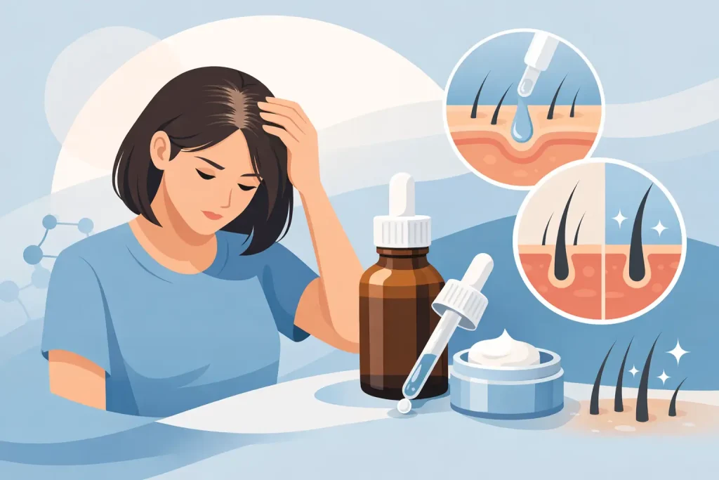 Female Hair Loss Treatment: Minoxidil Facts