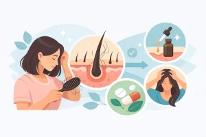 Women’s Best Hair Fall Treatment: What Works